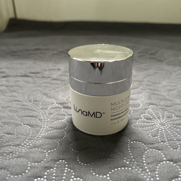 NEW LunaMD Multi-Complex Night Cream 1.7oz Anti Aging Moisturizer Hydration Lift - Picture 3 of 14